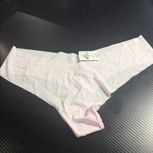 PINK Victoria's Secret Light Pink Thong Size Large - Picture 1 of 5
